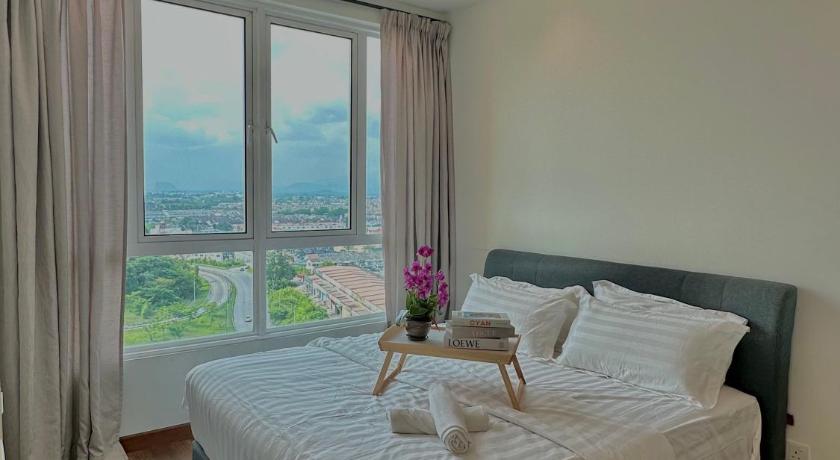 イポー Ipoh Garden D Festivo Suites by IWH Suites  5つ星 ゲストハウス 眺望