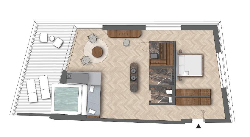 Image of Suite with Mountain View 4