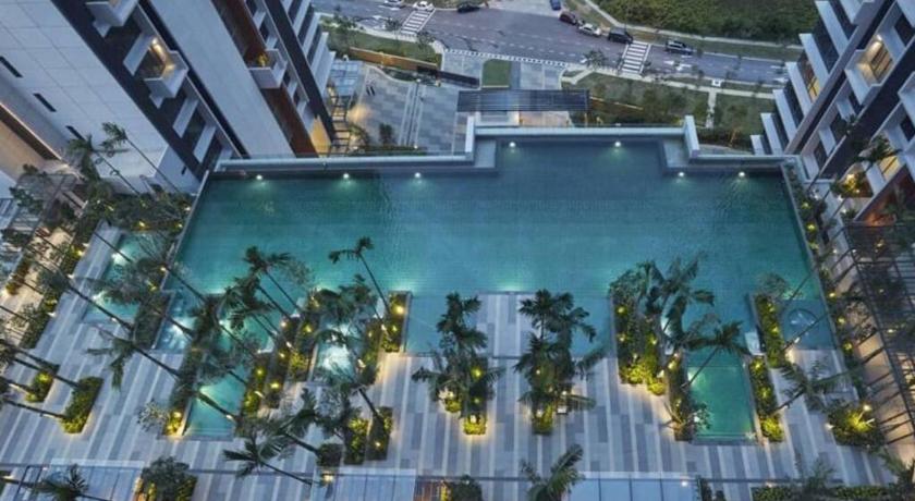 ジョホールバル A0505 Grand Medini Studio 100mbps Netflix By STAY 3つ星 シングルルーム レストラン