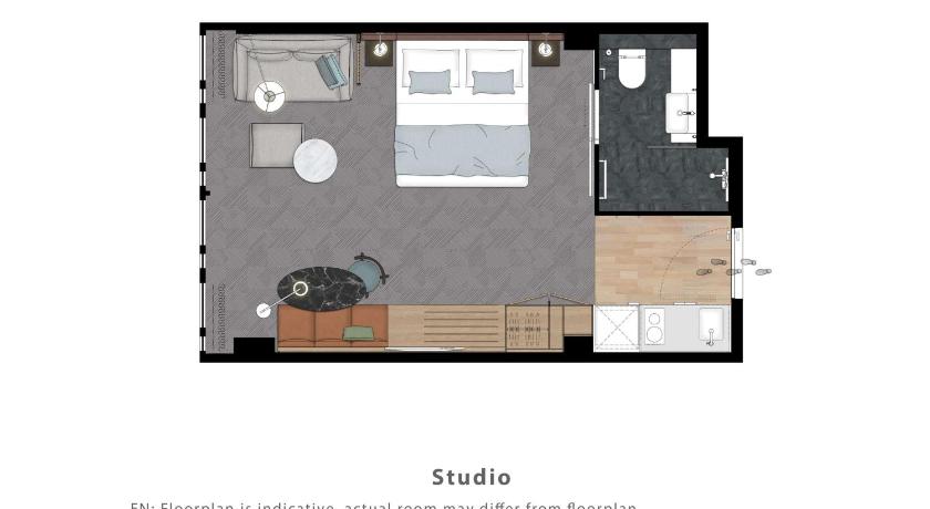 Image of Two-Bedroom Interconnecting Studios 14