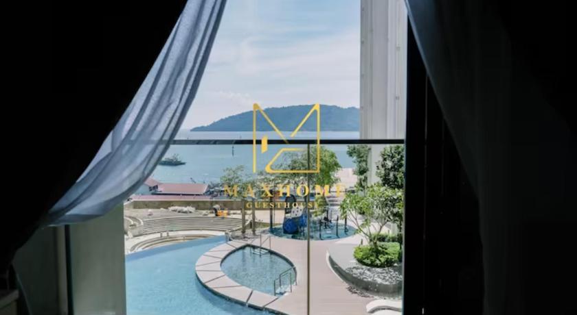 コタキナバル Maxhome Premium Sea View Studio@The Shore KK C9N 3つ星 ゲストハウス 外観