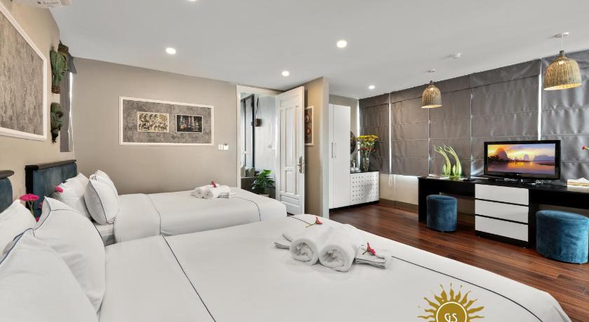 하노이 골든 선팰리스 호텔 (Golden Sun Palace Hotel) 3성급 호텔 스위트룸