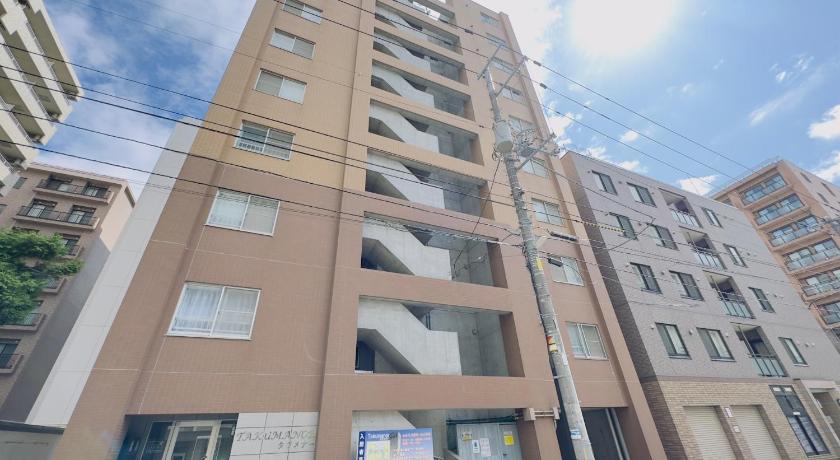 札幌 5-1札幌駅徒歩圏内！サービスアパートメントSAPPOROステーション　ネット利用可能 3星级 住宿 外观