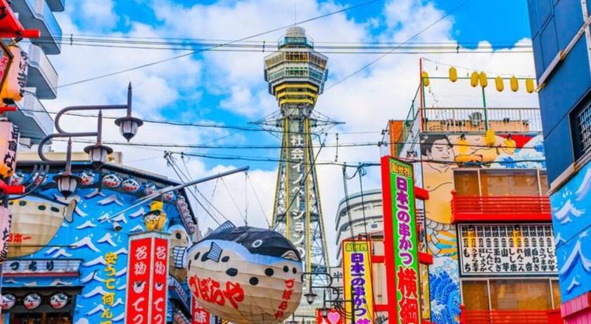 大阪 도톤보리신사이바시 지하철로 2분Jr이마미야역 도보2분 4인 CT403 1星级 单人房 外观