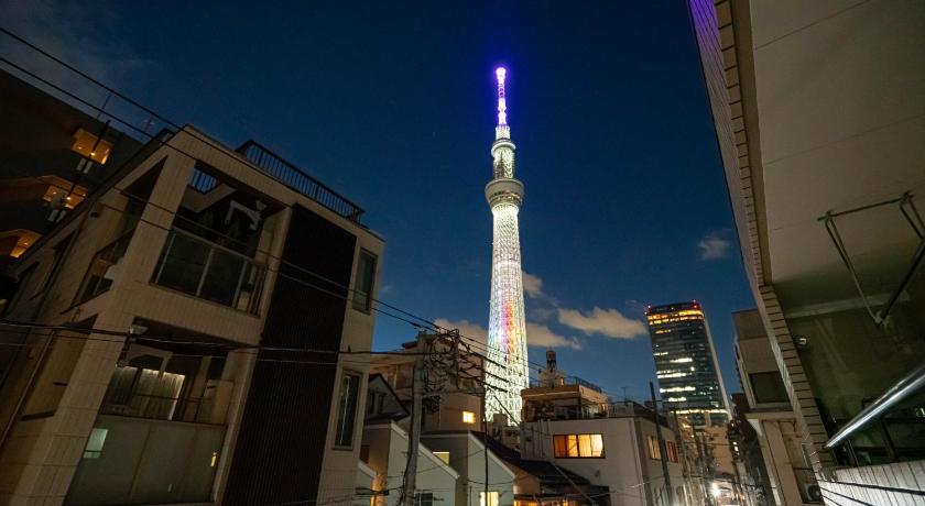 도쿄 / 동경 押上駅から徒步5分 無料WiFi スカイツリが眺望できます 最大6人OK 3성급 숙소 외관