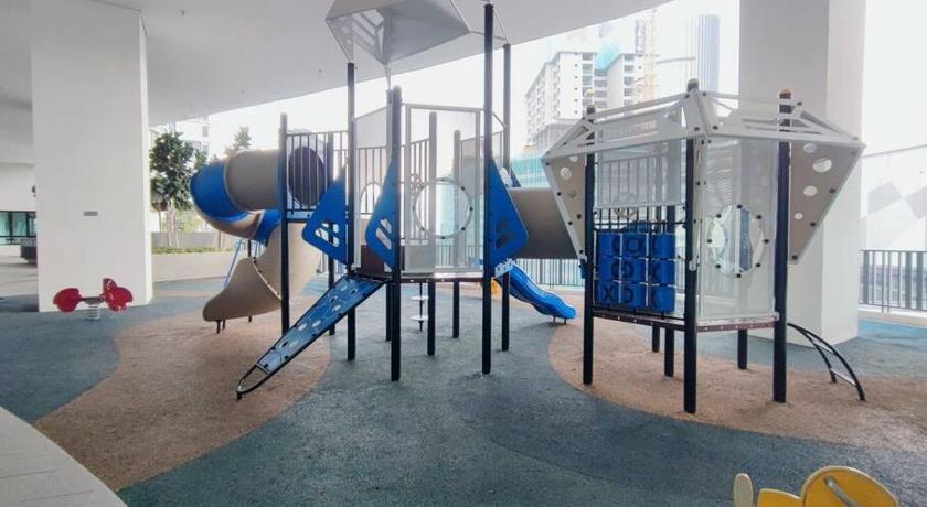 샤알람 I-City 4성급 게스트하우스 레스토랑