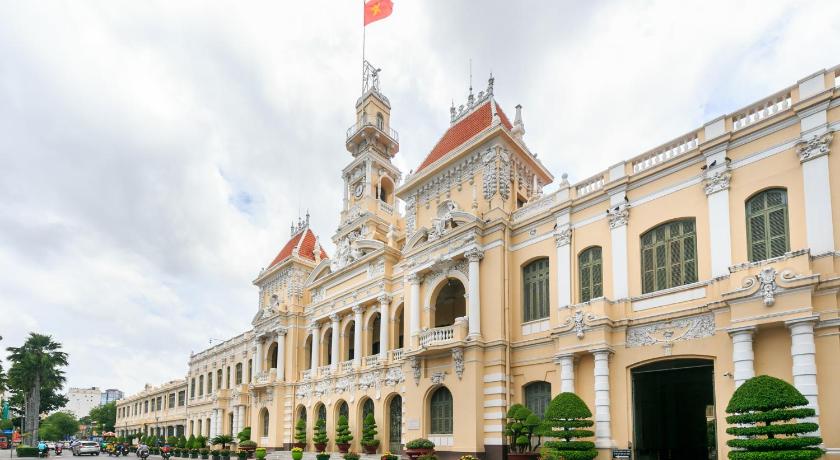 胡志明市 Planet Saigon Hotel  3星级 酒店 外观