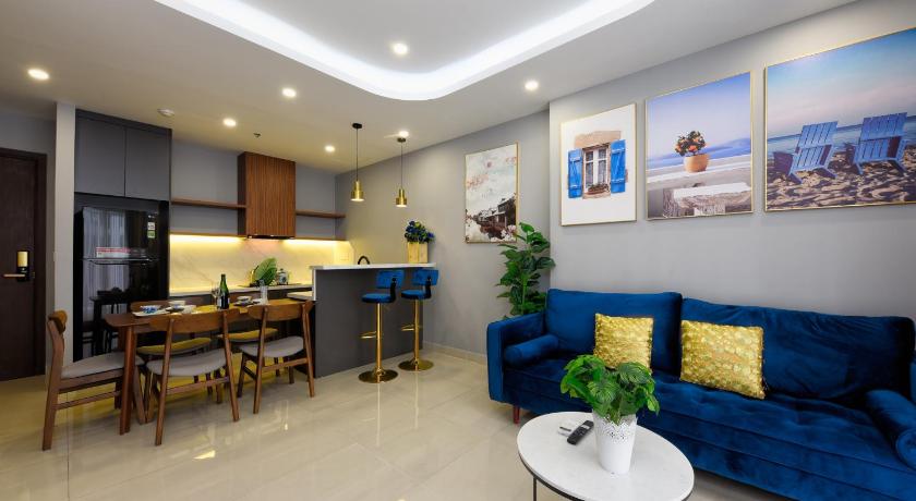 ホーチミン Macy Apartment Tresor 5つ星 ゲストハウス プール