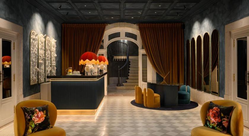 리스본 Montebelo Vista Alegre Lisboa Chiado Hotel 5성급 호텔 로비
