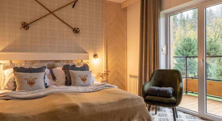 波罗宁 Kominkowy Chill - wellness, balie, sauna finska i infrared 4星级 民宿 套房