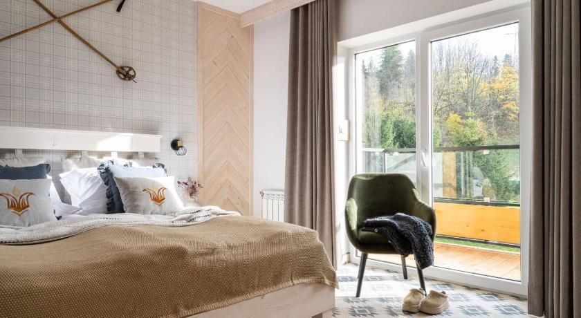 波罗宁 Kominkowy Chill - wellness, balie, sauna finska i infrared 4星级 民宿 景观