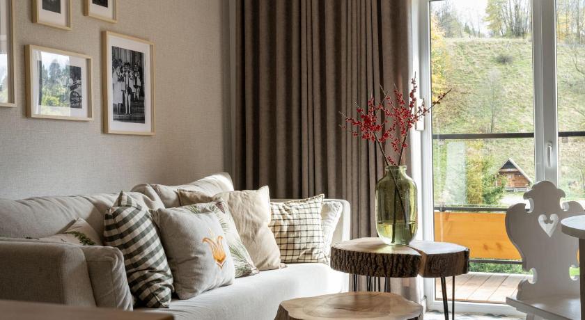 波罗宁 Kominkowy Chill - wellness, balie, sauna finska i infrared 4星级 民宿 客房