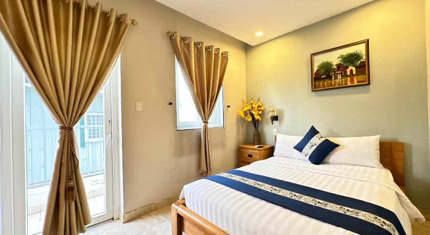 ホーチミン Luân Vũ Hotel - Bùi Viện Walking street 3つ星 ホテル レストラン