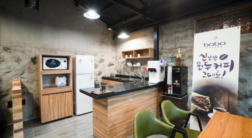 济州 Misoga Pension 3星级 民宿 餐厅