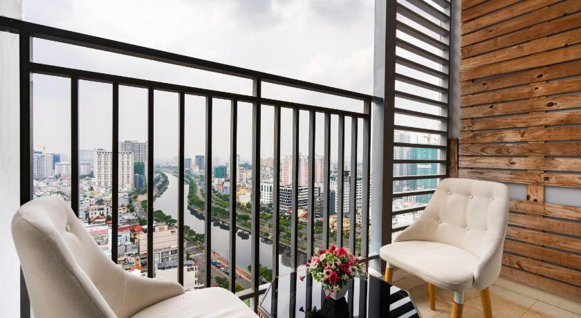 ホーチミン Goby home in Rivergate Luxury Apartment  3つ星 ホテル 外観