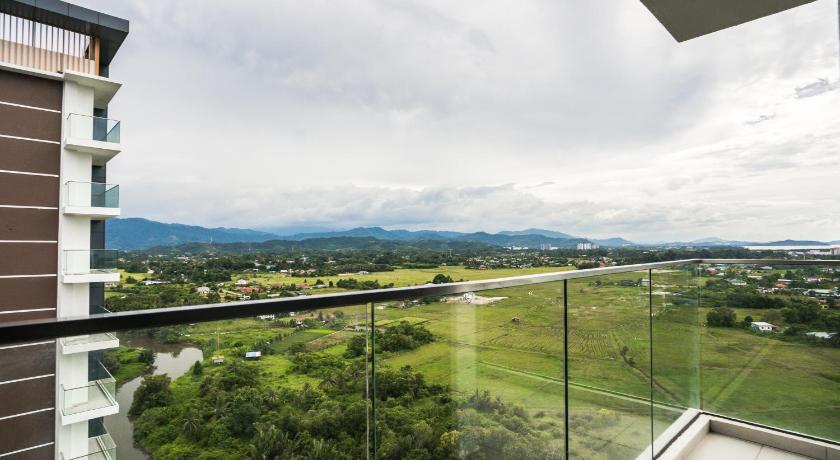 コタキナバル K Avenue by CAIRO 4つ星 ゲストハウス レストラン