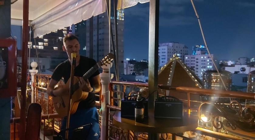 胡志明市 Saigon Rooftops Hostel 酒店 景观