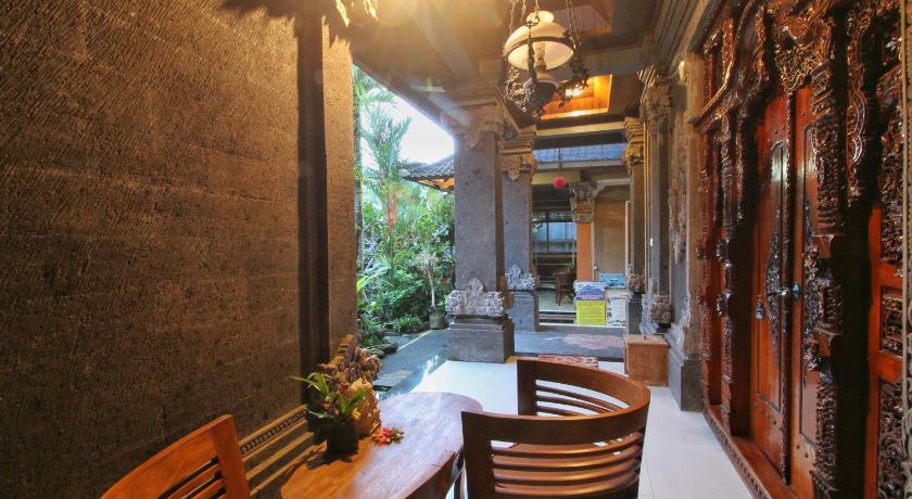 バリ Hibiscus Cottages 4つ星 ゲストハウス 眺望