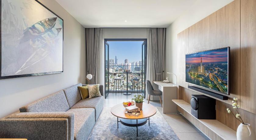 ホーチミン Zenity View Residence Luxury Apartment 5つ星 ホテル 眺望