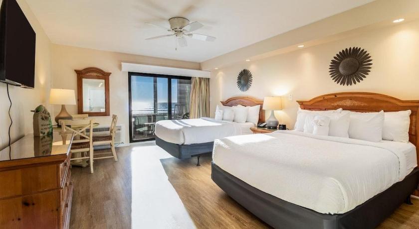 ポーリー島 Escape and Enjoy 1st Floor Oceanfront Dune Room 3つ星 宿泊施設 客室