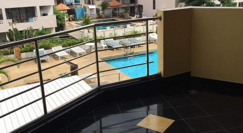 パタヤ Jomtien Plaza Residence 3つ星 ホテル 眺望