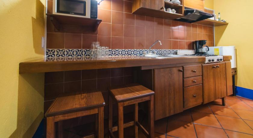 瓦哈卡 Hotel Suites Del Centro 4星级 酒店 泳池