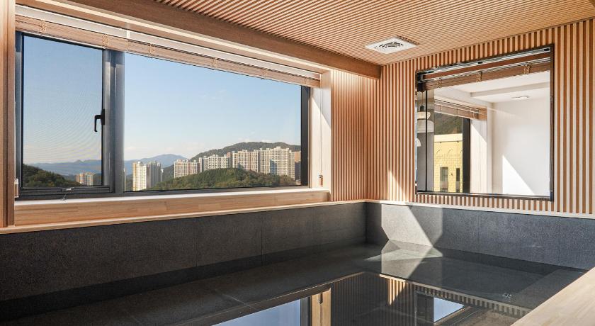 釜山 Denbasta Ryokan Mandeok 酒店 餐厅