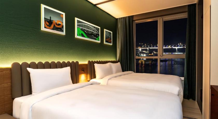 釜山 Cotice the ground 4星级 酒店 套房