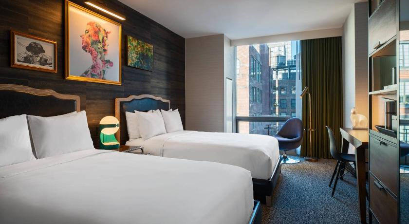 Image of Double Room with Two Double Beds - Hearing Accessible 1