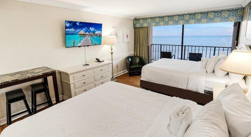파울리스 아일랜드 (SC) Beaches and Dreams 6th Flr Oceanfront Room 4성급 숙소 스위트룸