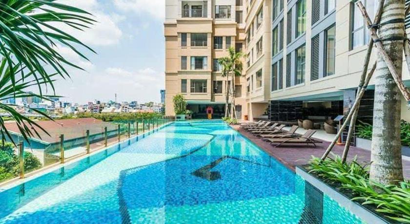 ホーチミン Macy Apartment Tresor 5つ星 ゲストハウス 外観