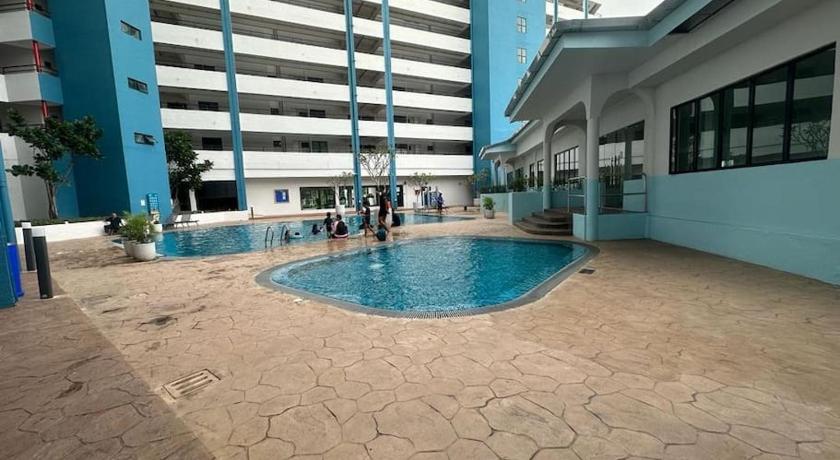 マラッカ Mutiara Melaka Beach Resort Seaview 3 Bedroom 4つ星 ゲストハウス ロビー