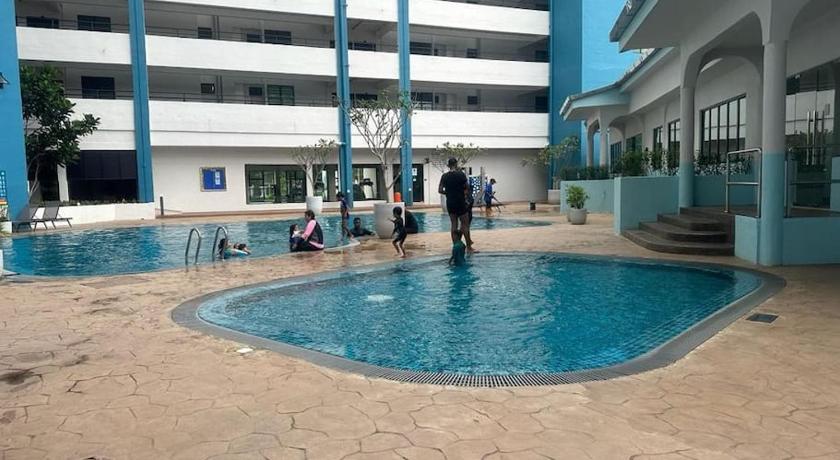 マラッカ Mutiara Melaka Beach Resort Seaview 3 Bedroom 4つ星 ゲストハウス 客室