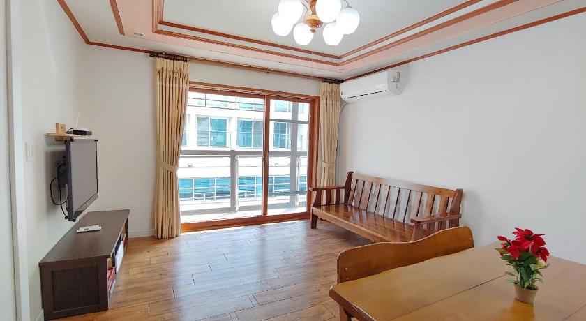 チェジュ Seongsan Sunrise Pension 4つ星 ゲストハウス 眺望