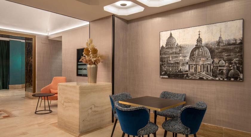 罗马 Hotel Diana Roof Garden 4星级 酒店 大堂