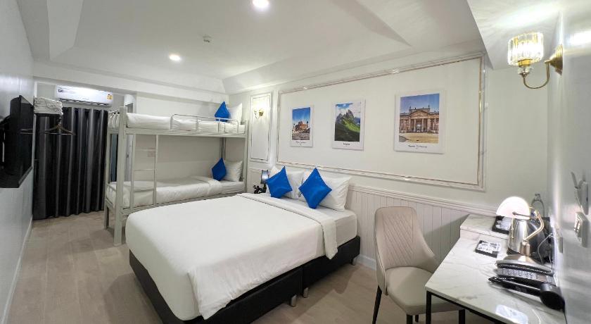 バンコク Travelier Hostel 2つ星 ホテル レストラン