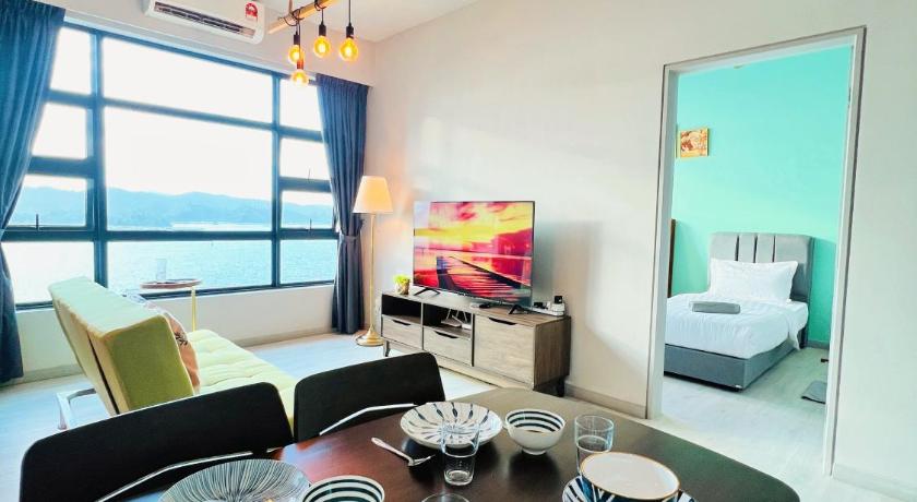 コタキナバル Maison Life 小居屋 @Jesselton Quay CityPads 4つ星 ゲストハウス プール