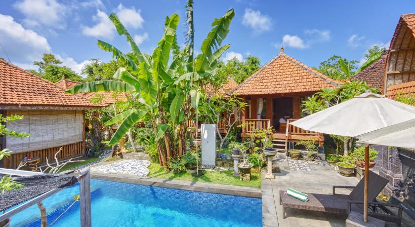 巴厘 SS Pangket Bungalow 4星级 民宿 外观