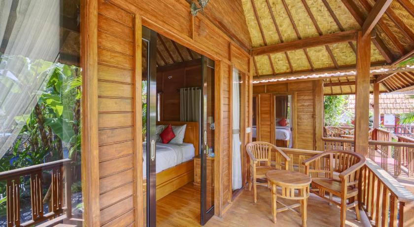 巴厘 SS Pangket Bungalow 4星级 民宿 餐厅