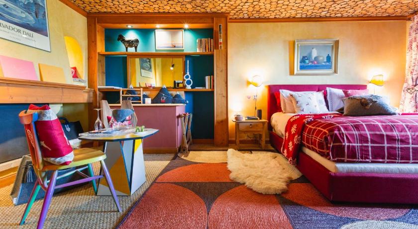 デミクール Magic Megeve Bois 5つ星 ホテル 眺望