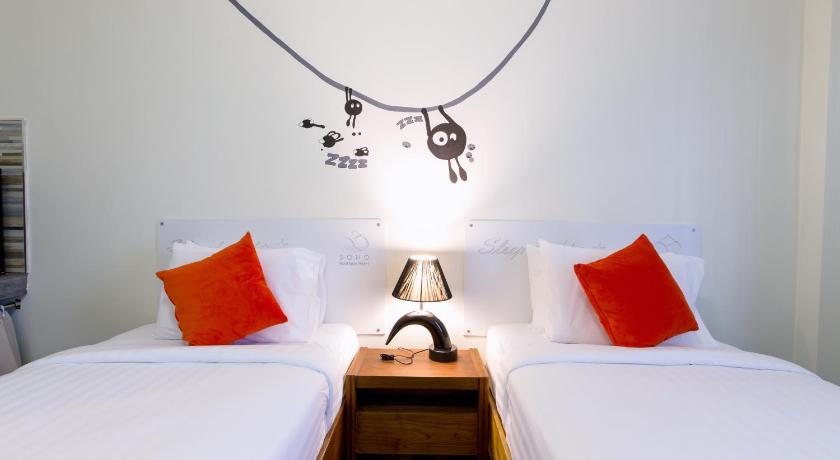 รูปของห้องพัก เตียงแฝด ปลอดบุหรี่ (Twin Room - Non-Smoking) 8