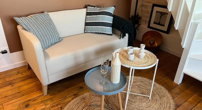 Saint-Aubin-sur-Mer L'Horizon - Duplex - 2 chambres - Vue mer 3-Star Single Room suite