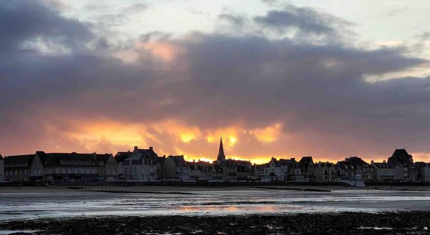 Saint-Aubin-sur-Mer L'Horizon - Duplex - 2 chambres - Vue mer 3-Star Single Room view