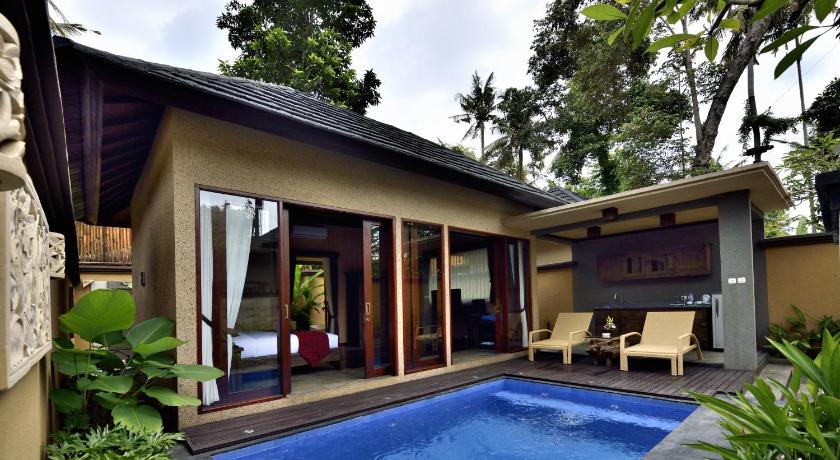 Bali Gino Feruci Villa Ubud 4-Star Hotel lobby