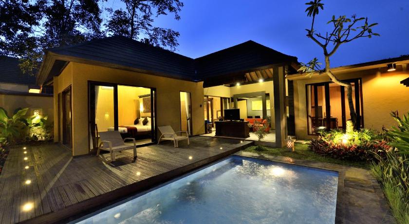 Bali Gino Feruci Villa Ubud 4-Star Hotel lobby