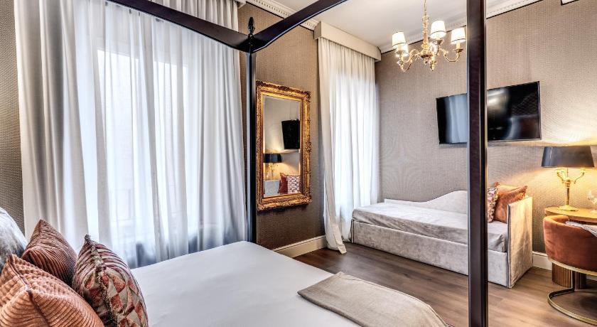 ローマ Antica Residenza Del Corso 4つ星 ホテル 眺望