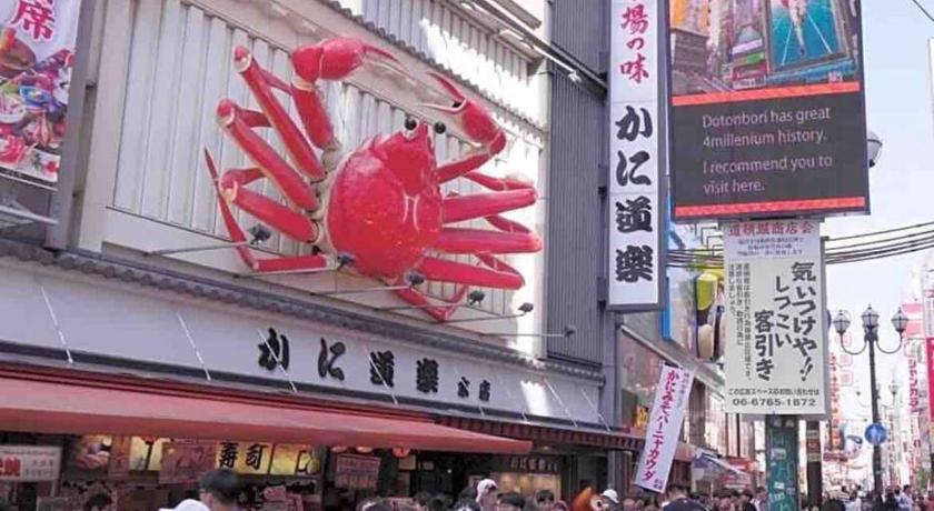 大阪 全新上线花跡民宿4号館102，关西机场直达萩之茶屋出站1分钟！难波、心斋桥4分钟车程！ 3つ星 宿泊施設 眺望