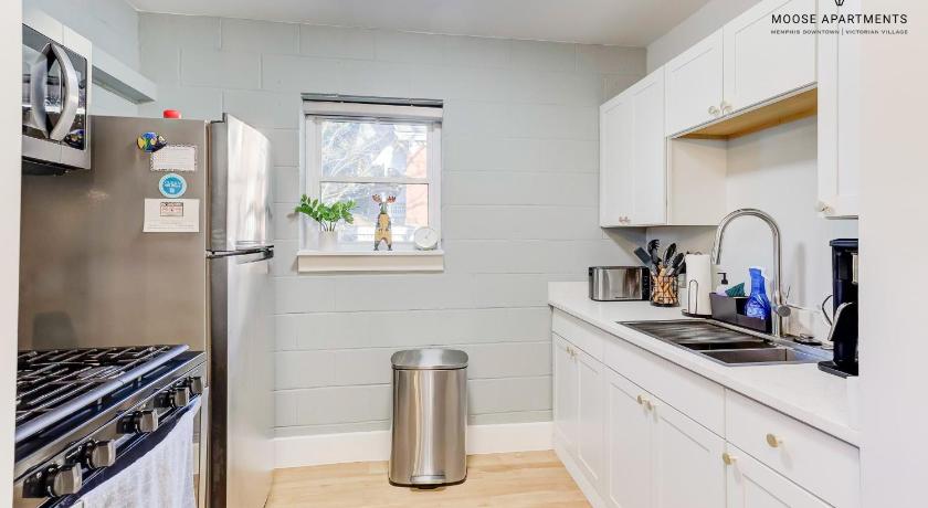 Memphis (TN) The Moose #7 - Instaworthy Studio with Amazing Views, Free Parking & Heated King Bed 4-Star Accommodation exterior