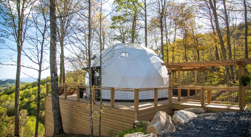 마스 힐 (NC) Tranquility Luxe Dome - Hot Tub & Luxury Amenities 숙소 부대시설