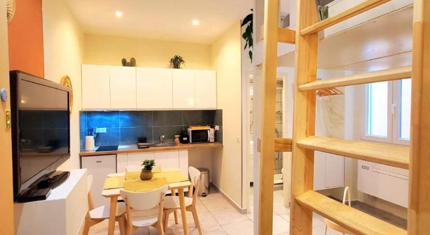 Monaco à 50m, Appartement neuf, Clim et Wifi